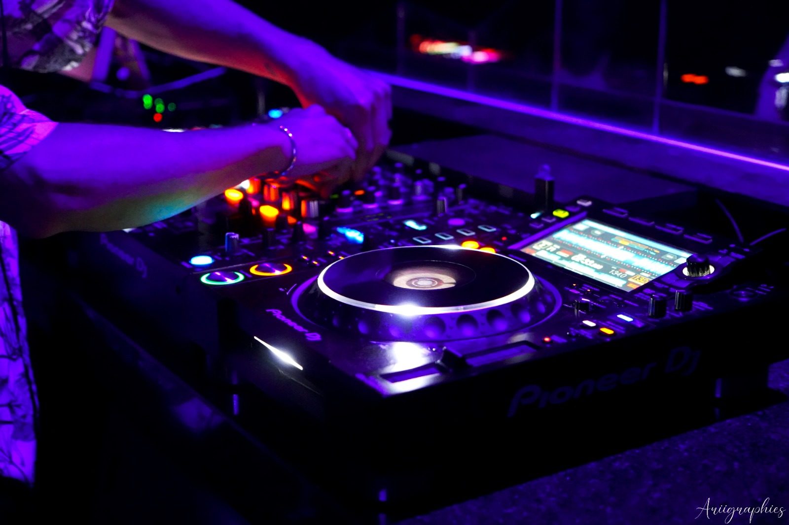 DJ'ing in Platea, El Club (Girona)